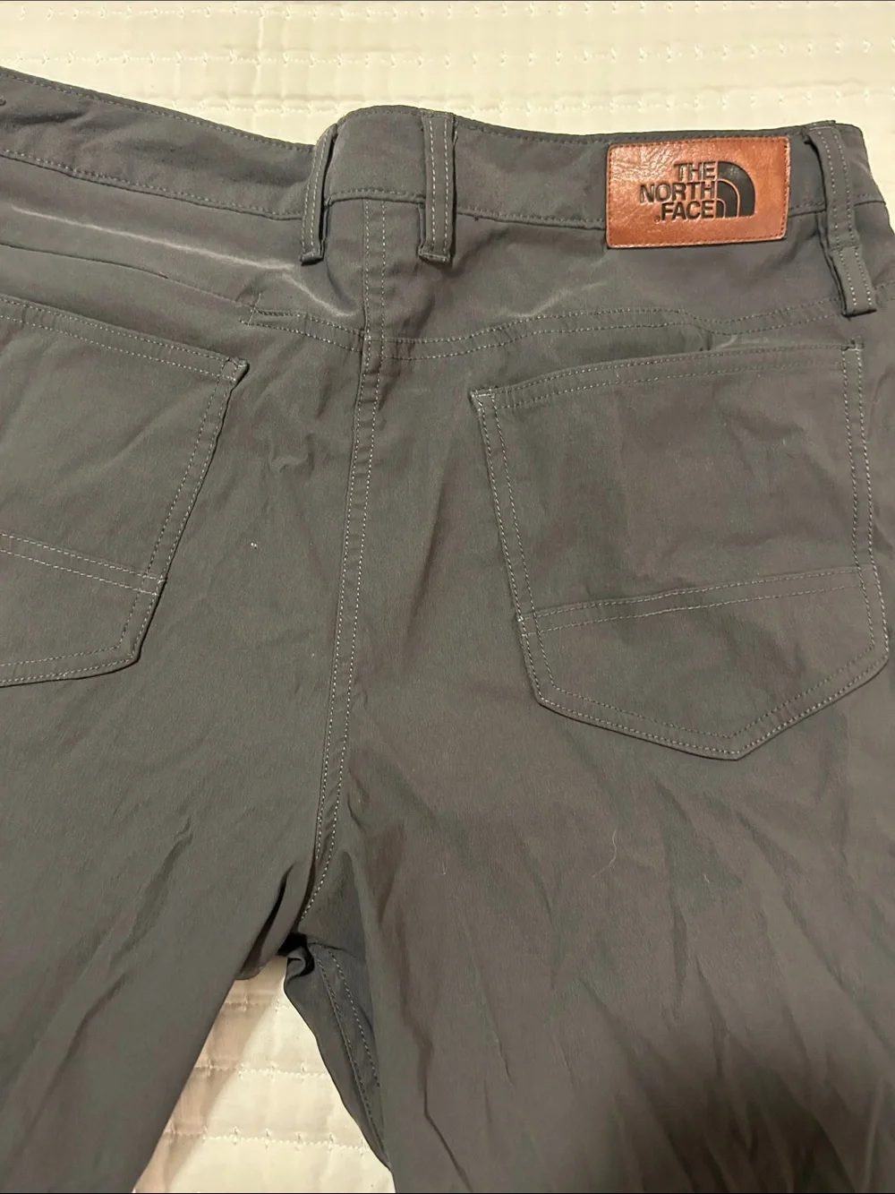 Men's The North Face Charcoal Hiking Pants 34” Waist